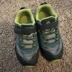 Merrell Kids' Green and Gray Sneakers